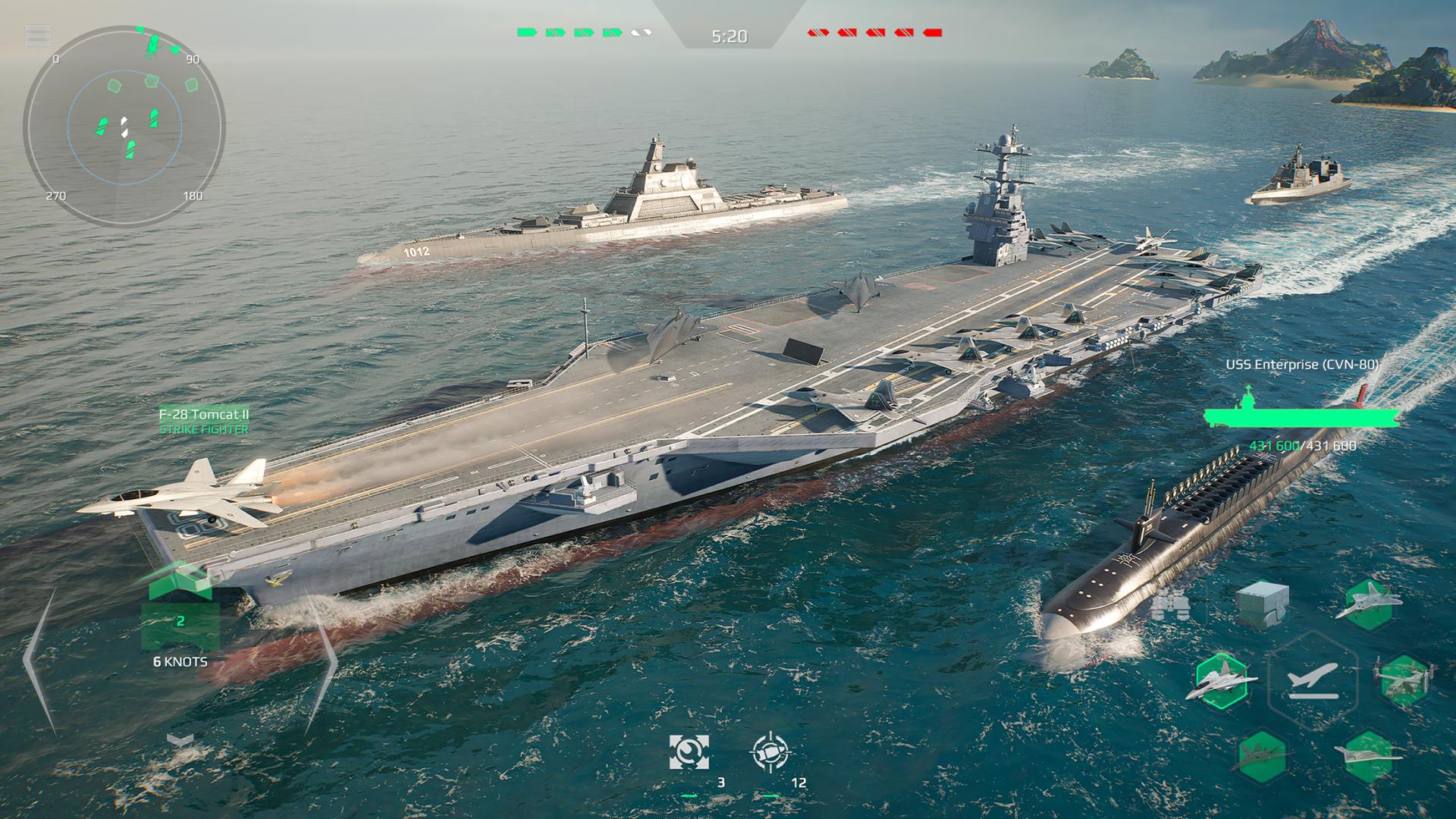 Modern Warships MOD APK Screenshot 2